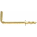 Hardware Essentials 3/4 Solid Brass Shoulderhook 851857